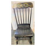 Stenciled Rocking Chair