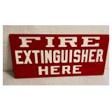 Fire Extinguisher Sign