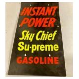 Gasoline Sign