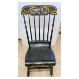 Stenciled Rocking Chair