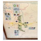 Close Up of Map Detail