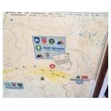 Close Up of Map Detail