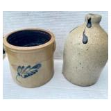 Decorated Crocks & Jugs