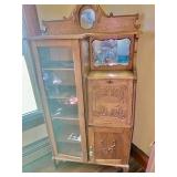 Oak Side By Side- Bookcase/Desk