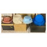 Vintge Hats & Hat Boxes