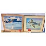 Coca Cola WW II AIr Plane Prints