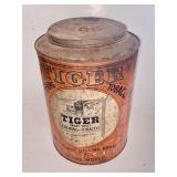 Tiger Tobacco Tin