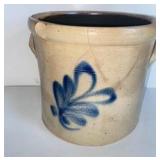 Crock w/ Blue (as Found)