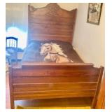 Oak Hi Bed