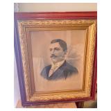 Framed Victorian Picture