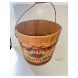 Cherry Candy Wood Pail
