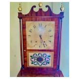 Scroll & Pillar Clock