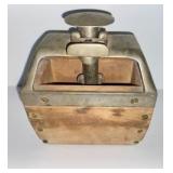 Top View Of Butter Press