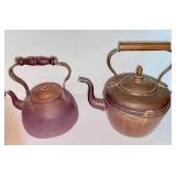 Copper Tea Pots