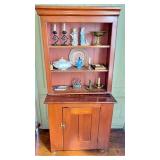 Open Top, Step Back Cupboard