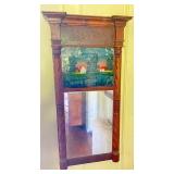 Reverse Painted Mirror