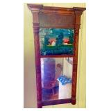 Reverse Painted Mirror