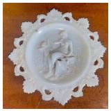 Milk Glass Plate