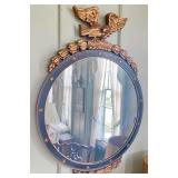 Mirror w/ Eagle & Crest