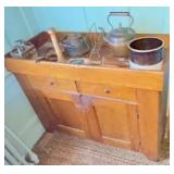 Pine Dry Sink
