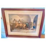 Framed Lithograph Print