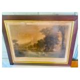 Framed Lithograph Print