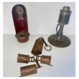 Bells, Lamp, & Candleholder