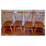 Set of 4 Plankseat Chairs
