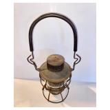 B & O RR Lantern-marked globe