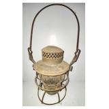 NY Central RR Lantern-marked globe