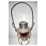 Nickel Plated Lantern-NKP-marked Globe