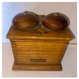 Western Electric Ringer Box- WOOD BELLS