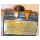 Brass Plate on Gray Phone