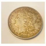 1885 Morgan Silver Dollar