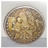 1880 O Morgan Silver dollar