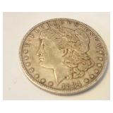 1884 Morgan Silver Dollar