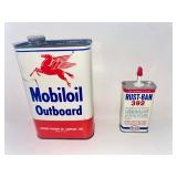 Mobil & Esso Product Tins