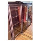 3 Door mahogany Bookcase