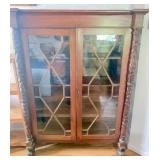 Mahogany Clawfoot Bookcase