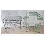 Wire Table & Plant Stand