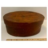 Oval Wooden Kitchen Box