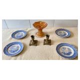 Davenport Plates, Candle Sticks