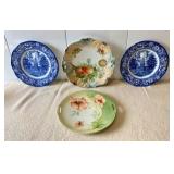 Liberty Blue & Floral Plates