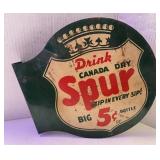 Spur Cola Flange Sign