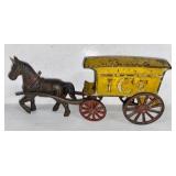 Cast Iron Ice Wagon