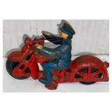 Motorcycle Police Man