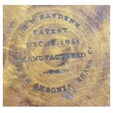 Markings on Bass Pail