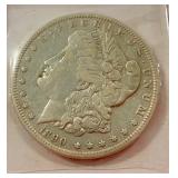 1890 Morgan Silver Dollar