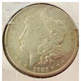 1921 S Silver Dollar