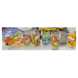 Vintage Peanuts McDonalds Glasses